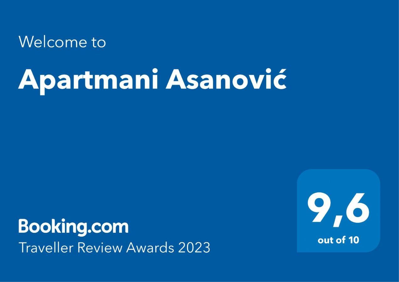Apartmani Asanovic Μπούντβα Εξωτερικό φωτογραφία